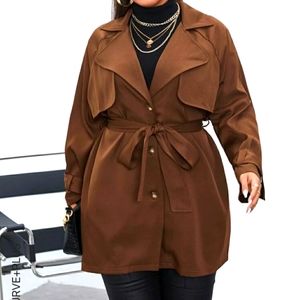 Plus Trench coat/jacket